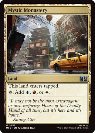 Mystic Monastery (Surge Foil) (MSC-253) - uncommon - Foil