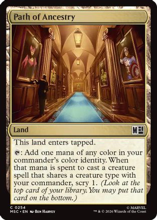 Path of Ancestry (Surge Foil) (MSC-254) - common - Foil