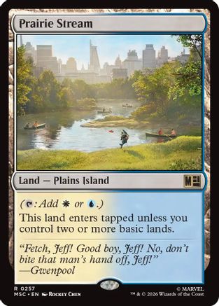 Prairie Stream (Surge Foil) (MSC-257) - rare - Foil