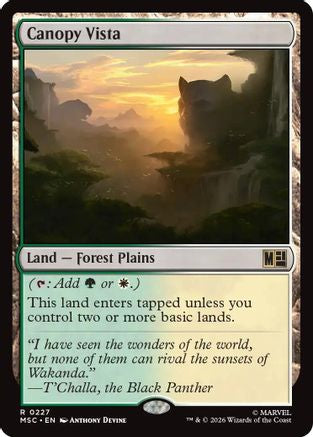 Canopy Vista (MSC-227) - rare