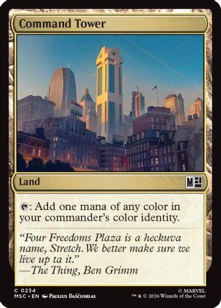 Command Tower (0234) (MSC-234) - common
