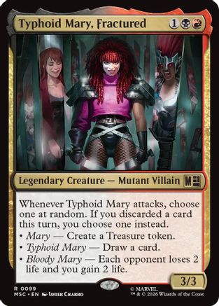 Typhoid Mary, Fractured (MSC-099) - rare