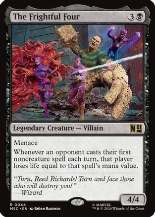 The Frightful Four (MSC-044) - rare