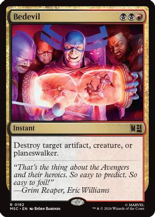 Bedevil (Surge Foil) (MSC-182) - rare - Foil
