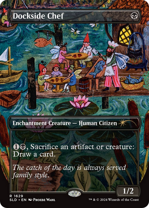 Dockside Chef (SLD-1629) - rare (Borderless)