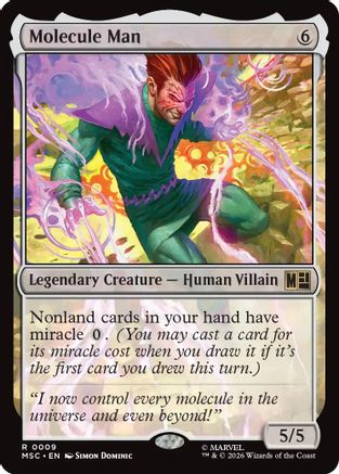 Molecule Man (Surge Foil) (MSC-009) - rare - Foil