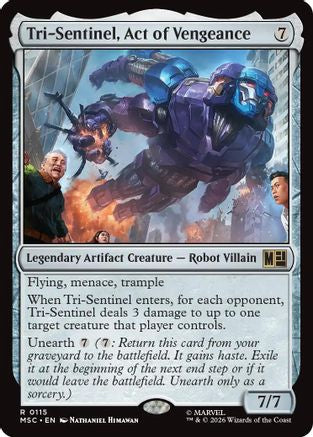 Tri-Sentinel, Act of Vengeance (MSC-115) - rare
