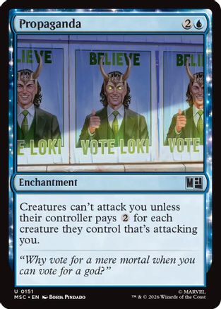 Propaganda (Surge Foil) (MSC-151) - uncommon - Foil