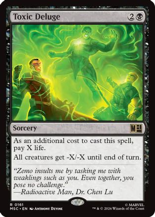 Toxic Deluge (Surge Foil) (MSC-161) - rare - Foil