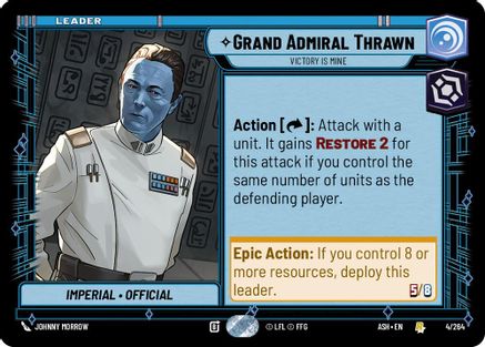 Grand Admiral Thrawn - Victory is Mine (4/264) - AOTE - Rare