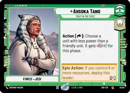 Ahsoka Tano - Trust in the Force (9/264) - AOTE - Common
