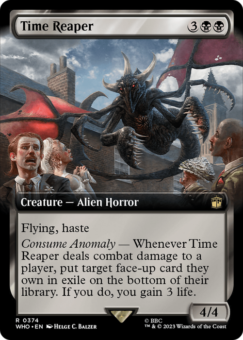 Time Reaper (WHO-374) - rare: (Extended Art)