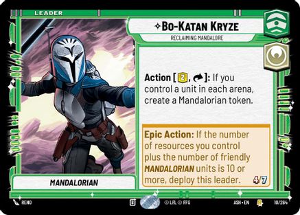 Bo-Katan Kryze - Reclaiming Mandalore (10/264) - AOTE - Rare