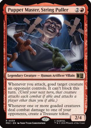 Puppet Master, String Puller (Surge Foil) (MSC-059) - rare - Foil