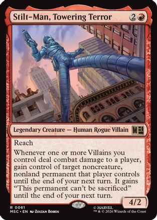 Stilt-Man, Towering Terror (Surge Foil) (MSC-061) - rare - Foil