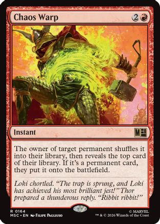 Chaos Warp (Surge Foil) (MSC-164) - rare - Foil