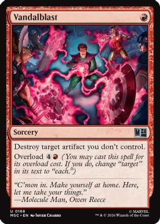 Vandalblast (Surge Foil) (MSC-168) - uncommon - Foil