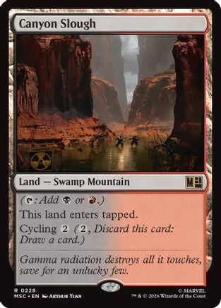 Canyon Slough (MSC-228) - rare