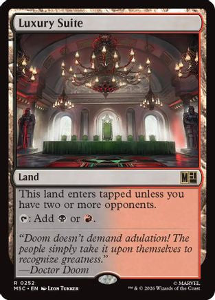 Luxury Suite (Surge Foil) (MSC-252) - rare - Foil