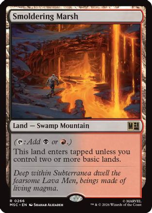 Smoldering Marsh (Surge Foil) (MSC-266) - rare - Foil