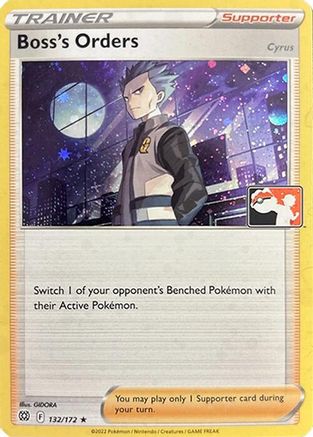 Boss's Orders [Cyrus] (132/172) - PPSC  - Rare - Holofoil