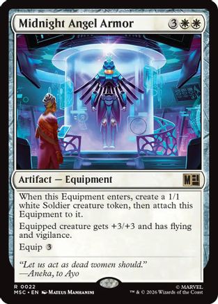 Midnight Angel Armor (MSC-022) - rare