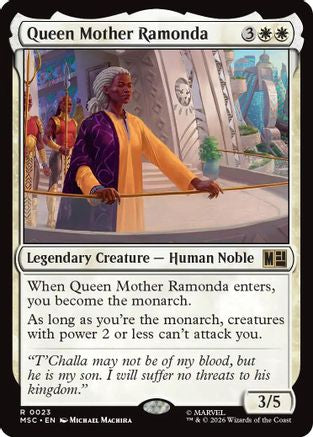 Queen Mother Ramonda (MSC-023) - rare
