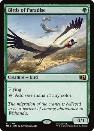 Birds of Paradise (MSC-170) - rare