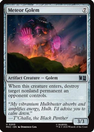 Meteor Golem (MSC-205) - uncommon