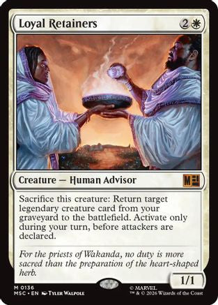 Loyal Retainers (Surge Foil) (MSC-136) - mythic - Foil