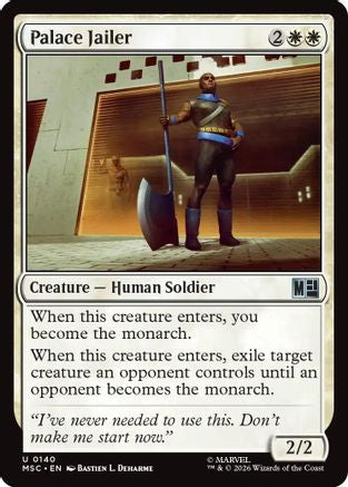 Palace Jailer (Surge Foil) (MSC-140) - uncommon - Foil