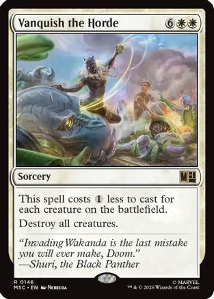Vanquish the Horde (Surge Foil) (MSC-146) - rare - Foil