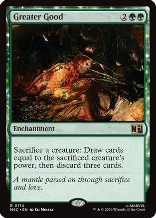 Greater Good (Surge Foil) (MSC-174) - rare - Foil