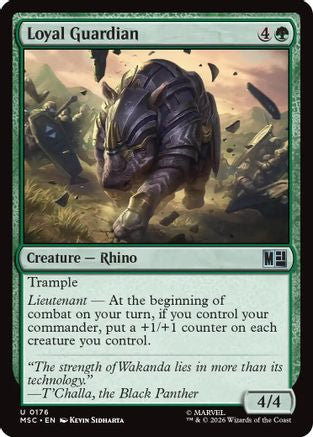 Loyal Guardian (Surge Foil) (MSC-176) - uncommon - Foil
