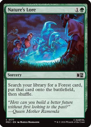 Nature's Lore (Surge Foil) (MSC-177) - common - Foil