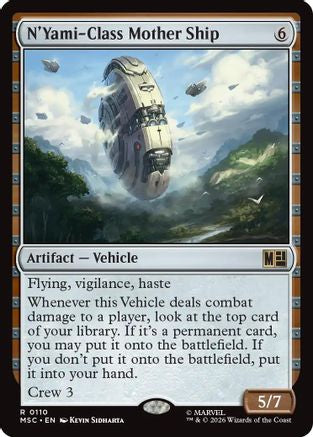 N'Yami-Class Mother Ship (Surge Foil) (MSC-110) - rare - Foil
