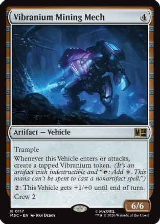 Vibranium Mining Mech (Surge Foil) (MSC-117) - rare - Foil