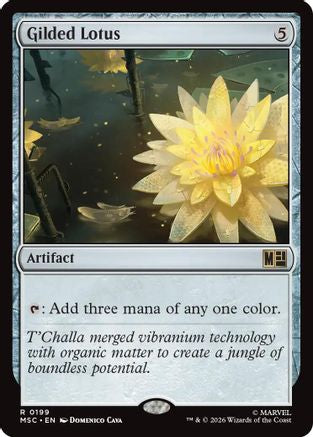 Gilded Lotus (Surge Foil) (MSC-199) - rare - Foil