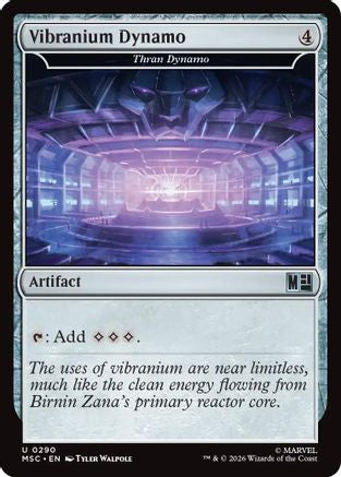 Vibranium Dynamo - Thran Dynamo (Surge Foil) (MSC-290) - uncommon - Foil