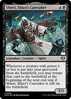 Shirei, Shizo's Caretaker (CMM-186) - uncommon - Foil