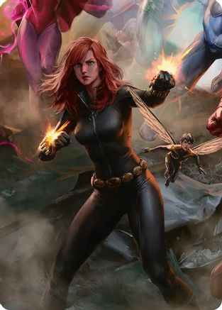Black Widow, Intel Expert Art Card (AAMSH-004) - special