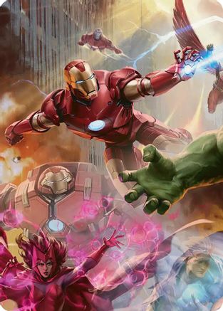 Iron Man, Futurist Paragon Art Card (AAMSH-001) - special