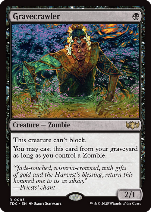 Gravecrawler (TDC-093) - rare