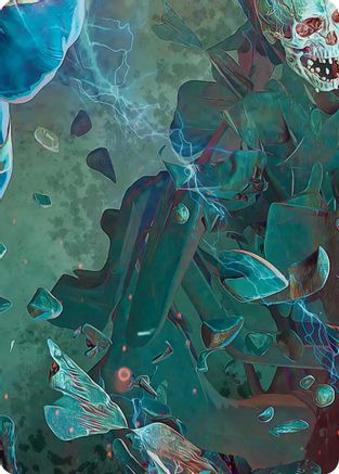 Thanos, the Mad Titan Art Card (6/9) (AAMSH-006) - special
