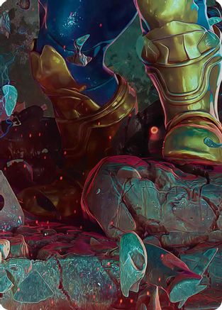 Thanos, the Mad Titan Art Card (8/9) (AAMSH-008) - special
