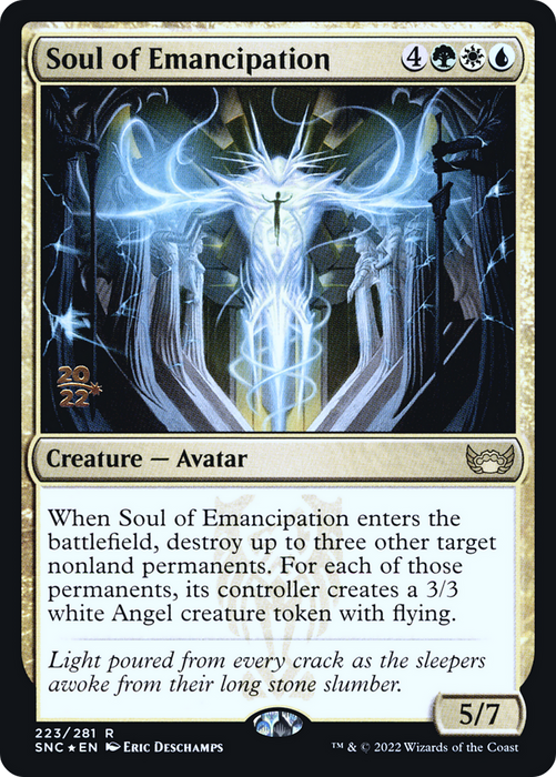 Soul of Emancipation (PRE-223S) - rare - Foil