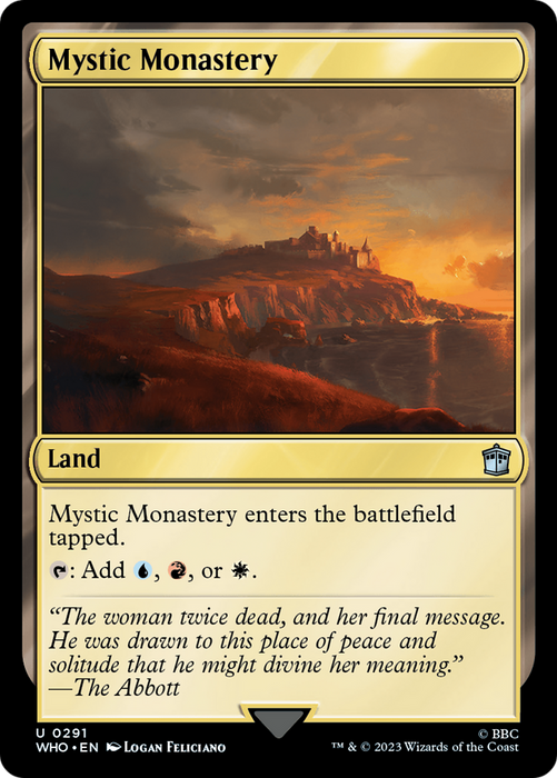 Mystic Monastery (WHO-291) - uncommon - Foil