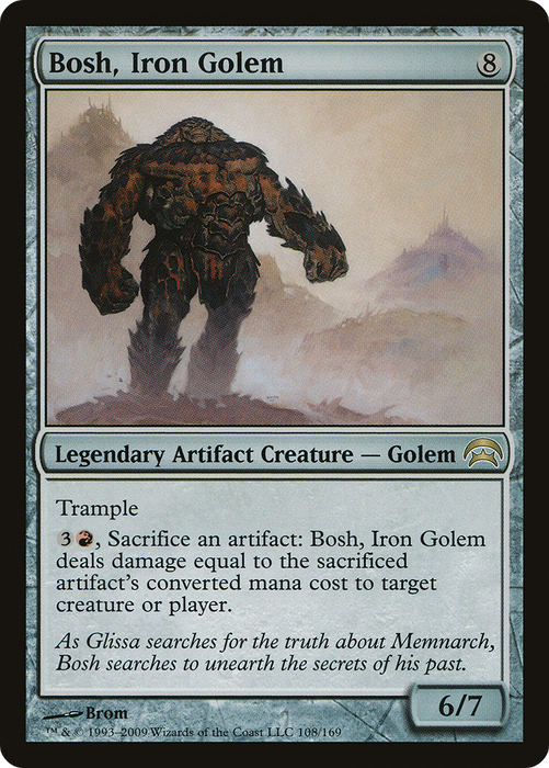 Bosh, Iron Golem (HOP-108) - rare