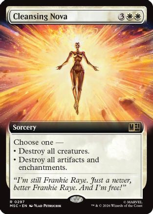 Cleansing Nova (Extended Art) (MSC-297) - rare