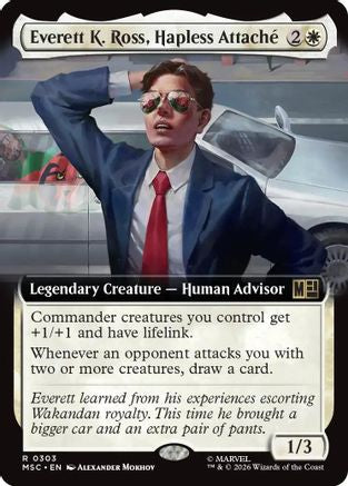 Everett K. Ross, Hapless Attache (Extended Art) (MSC-303) - rare
